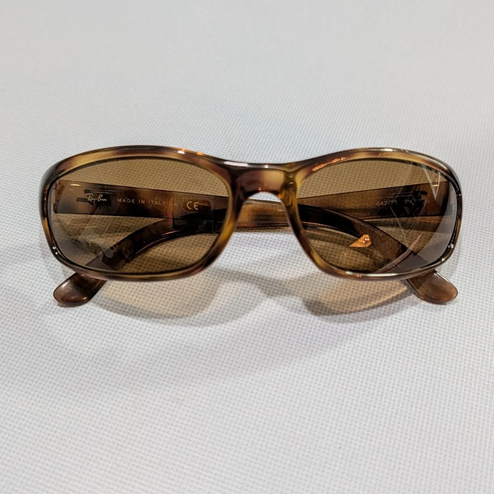 Frames Only - Ray-Ban RB4115 642/73 Tortoise Eyeglass Made in Italy - Picture 1 of 4